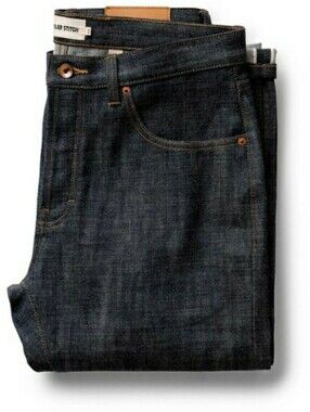 Taylor Stitch Democratic Jean In Rigid Organic Selvedge